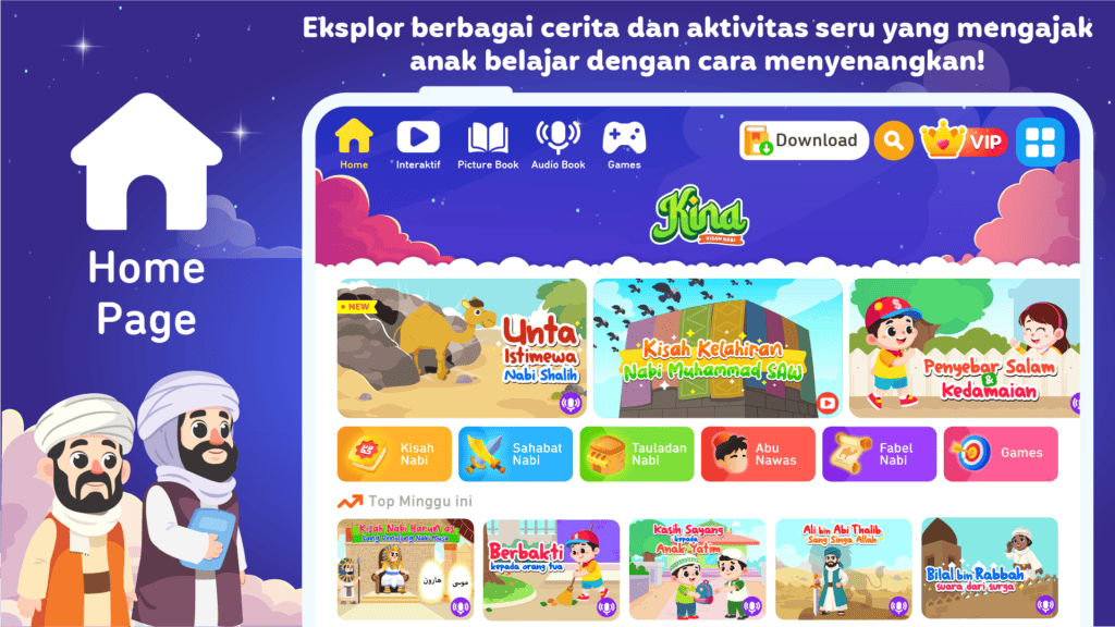 Screenshot Kisah Nabi