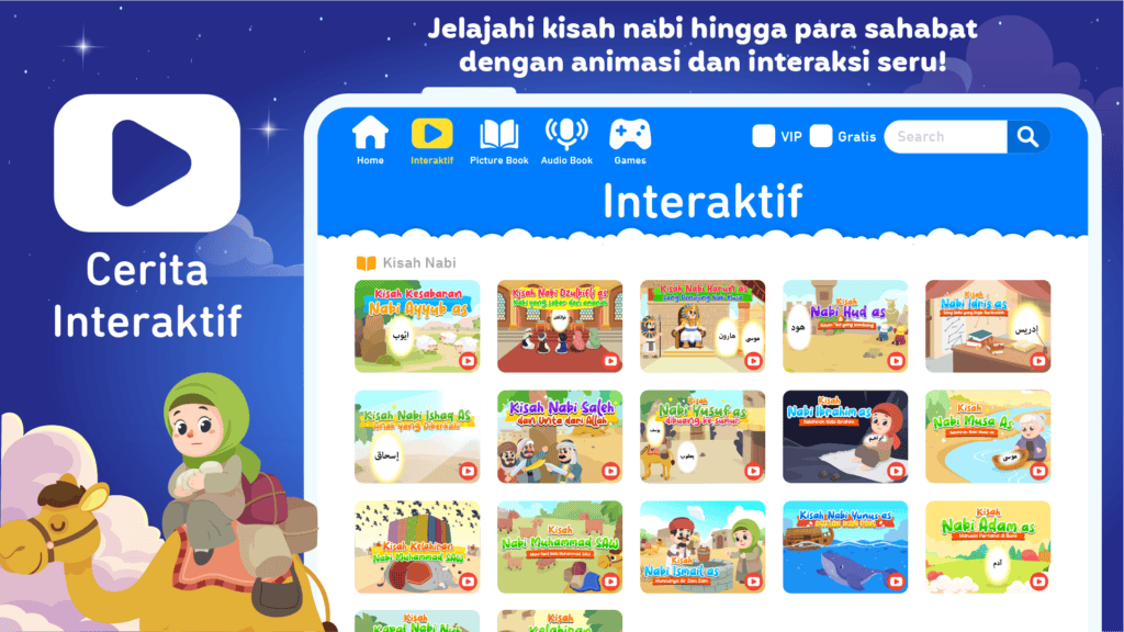Screenshot Kisah Nabi