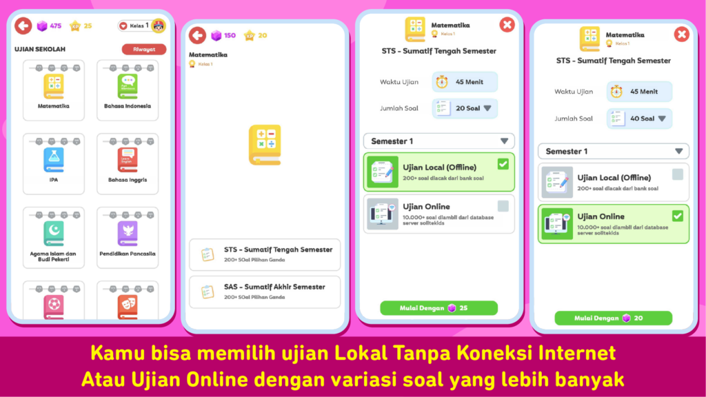 Screenshot Soal Ujian SD + TKA 1