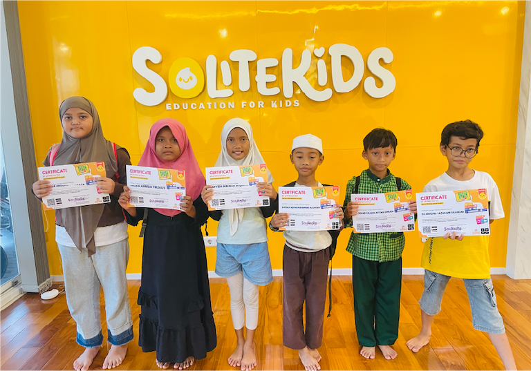 Solite Kids sudah lebih dari 10 mendampingi anak-anak