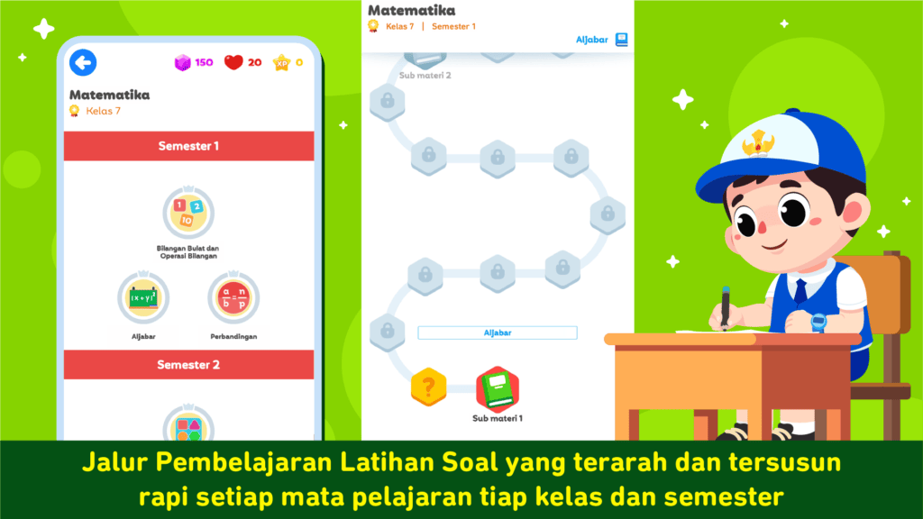 Screenshot Aplikasi Soal Ujian SMP