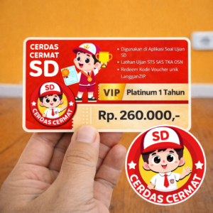 1 Tahun VIP Platinum CERDAS CERMAT SD