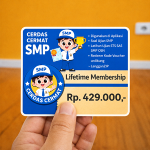 Lifetime VIP Platinum CERDAS CERMAT SMP