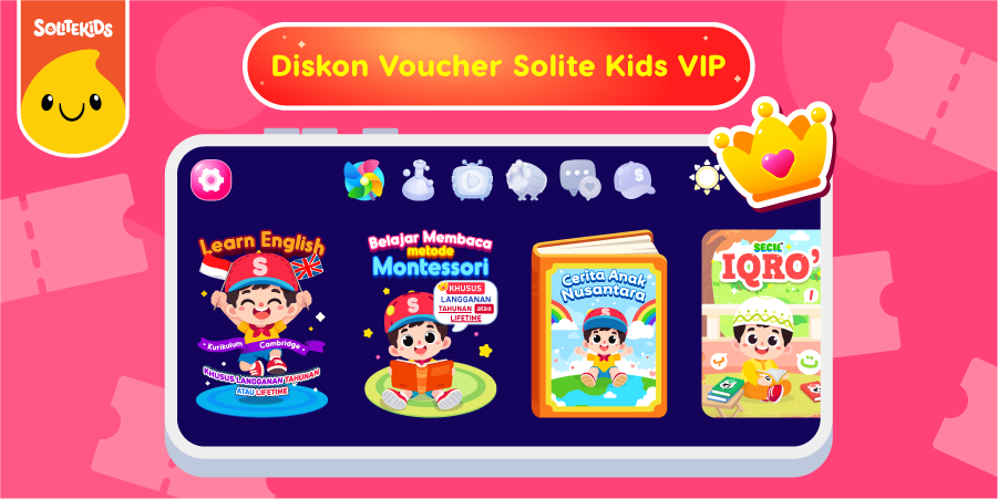 Promo Spesial! Diskon 10% Voucher Solite Kids VIP Hanya di Website Resmi