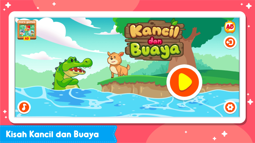 Screenshot Cerita Anak : Kancil dan Buaya 1