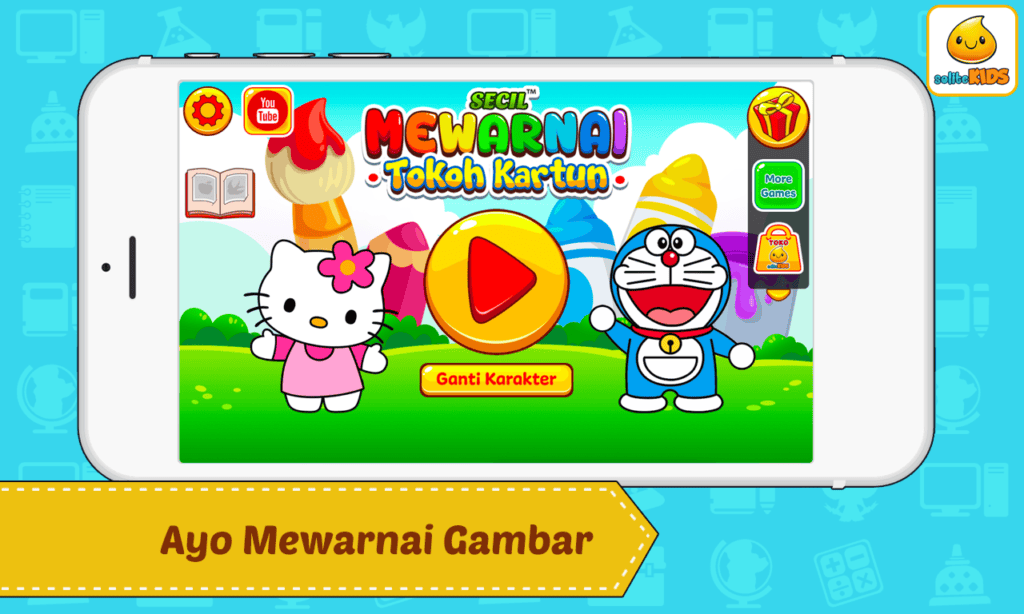 Screenshot Mewarnai Kartun 1