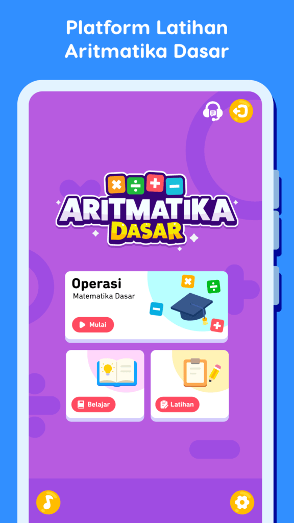 Screenshot Aritmatika – Latihan Berhitung 1
