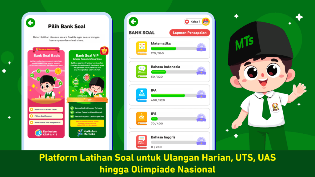 Screenshot Soal Ujian MTS + TKA 1