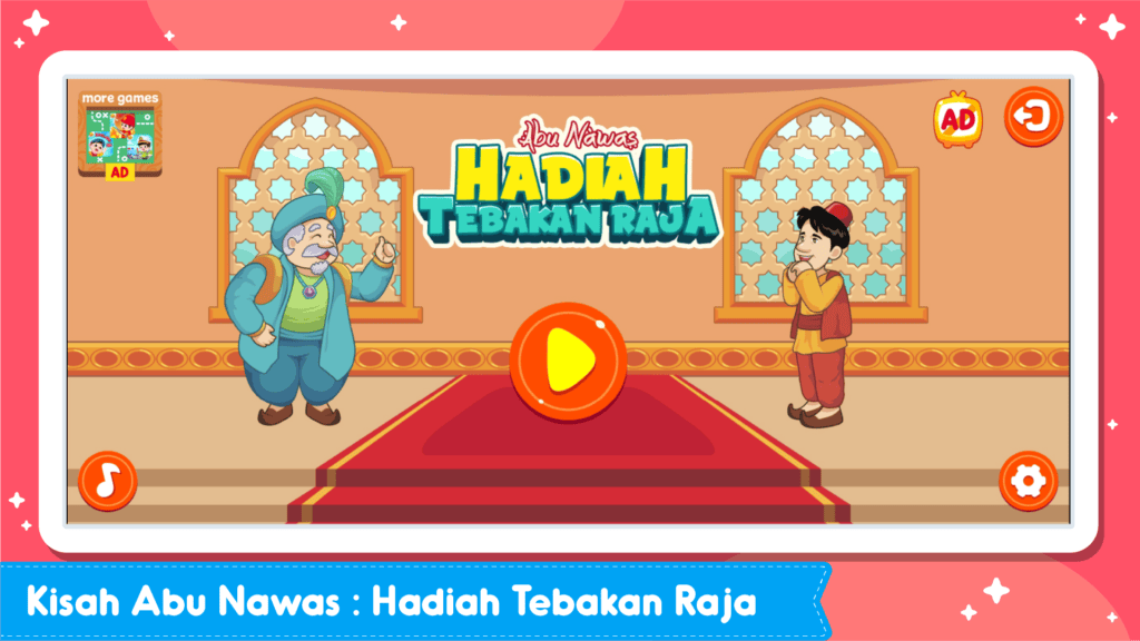Screenshot Abu Nawas Tebakan Raja