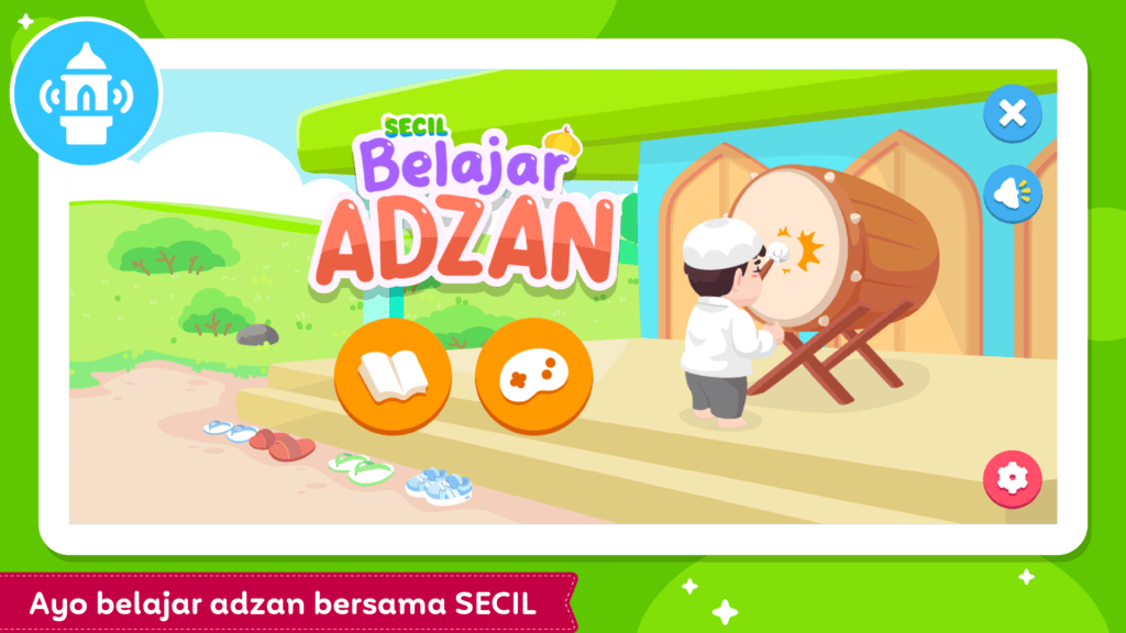 Screenshot Belajar Adzan + Suara