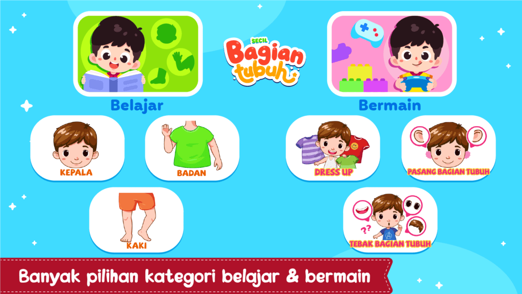 Screenshot Belajar Bagian Tubuh + Suara 2