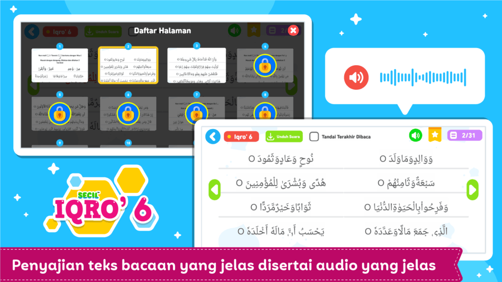 Screenshot Buku Iqro 6 + Suara 2