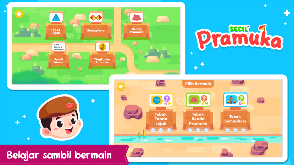 Screenshot Belajar Pramuka + Suara