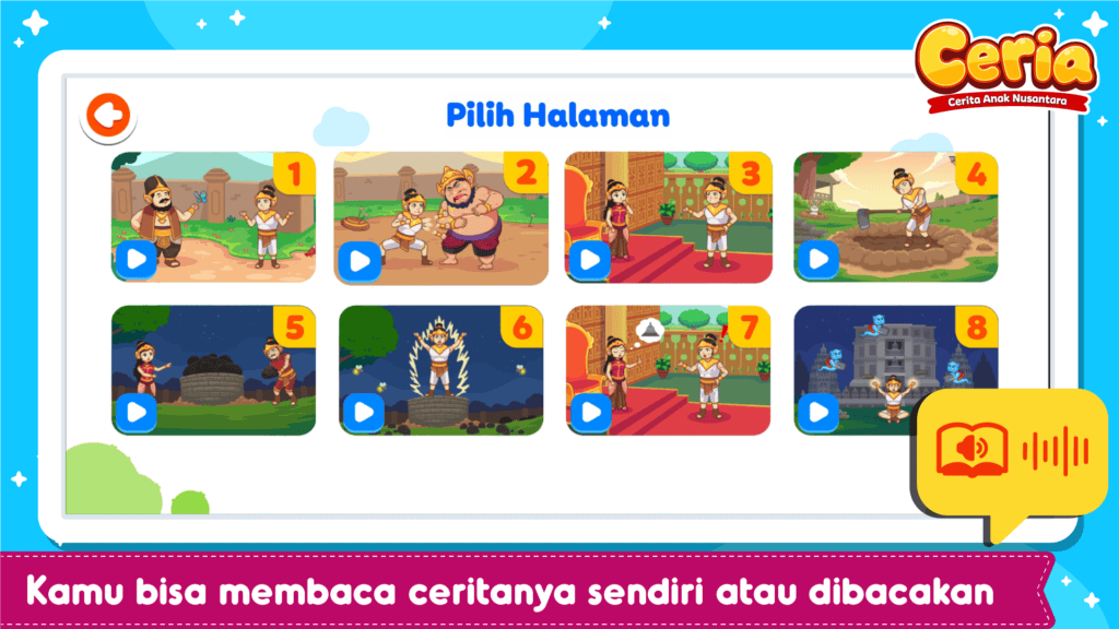 Screenshot Cerita Anak : Roro Jonggrang 5