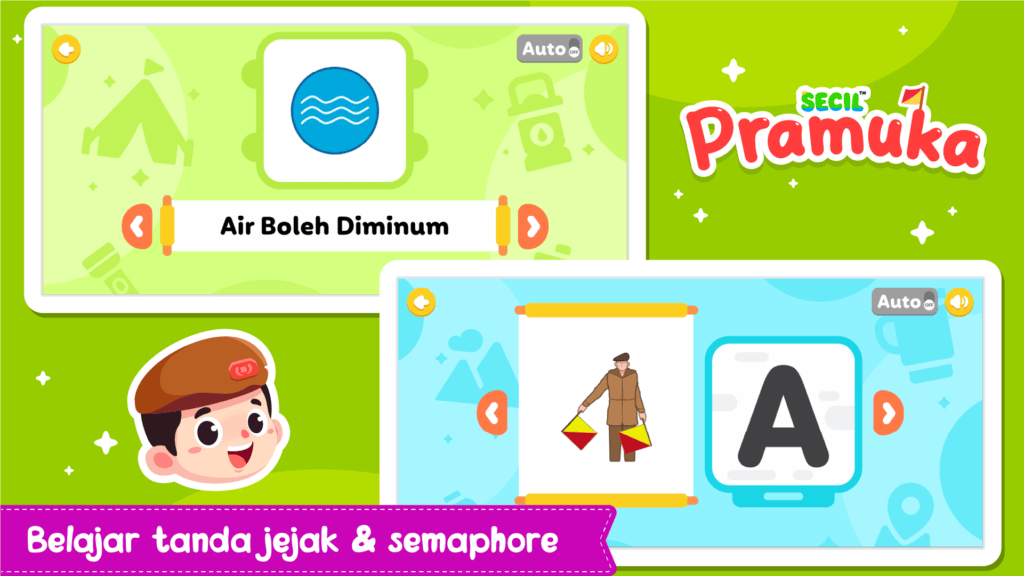 Screenshot Belajar Pramuka + Suara