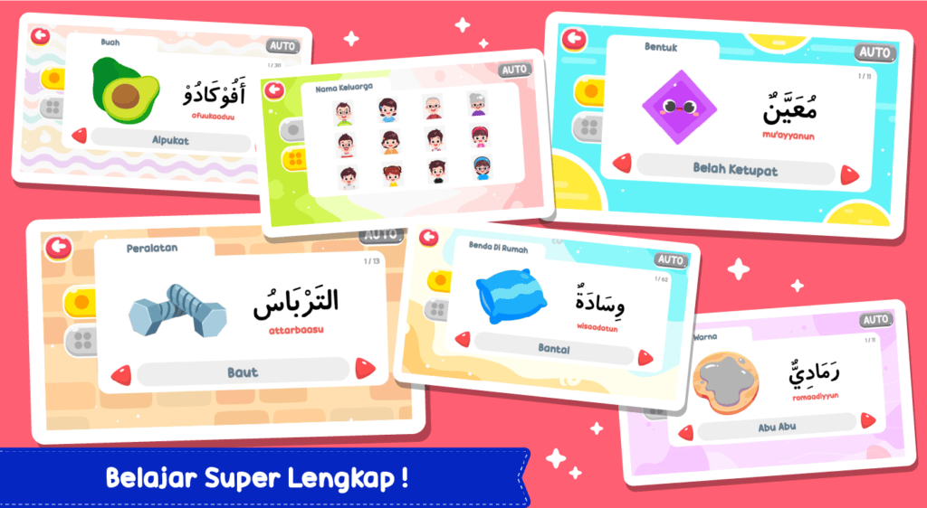 Screenshot Belajar Bahasa Arab + Suara