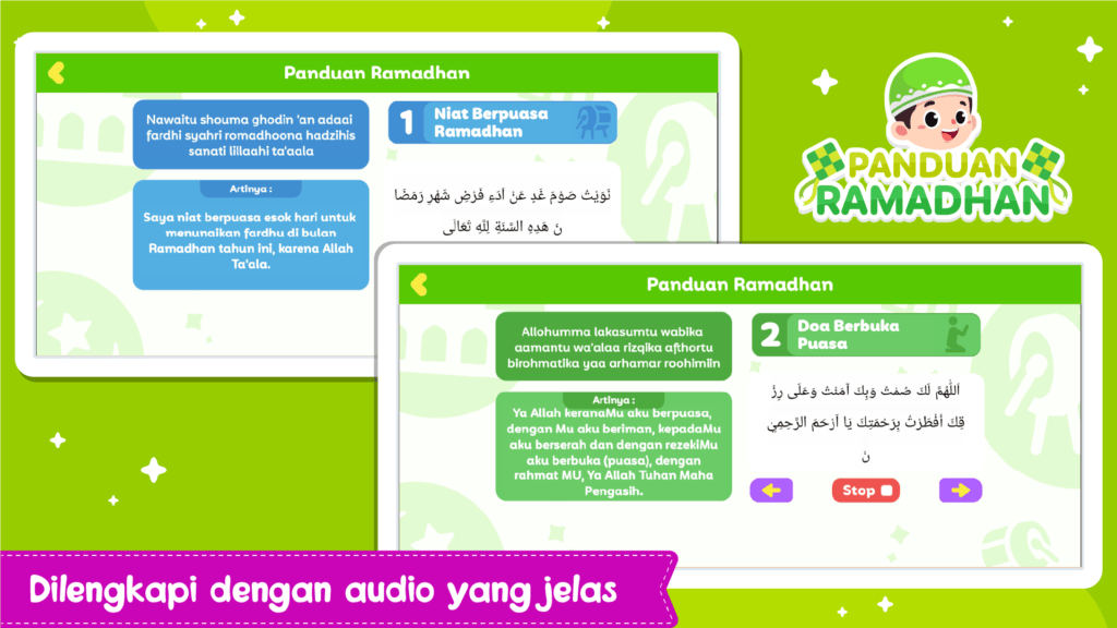 Screenshot Panduan Ramadhan 2026 + Suara