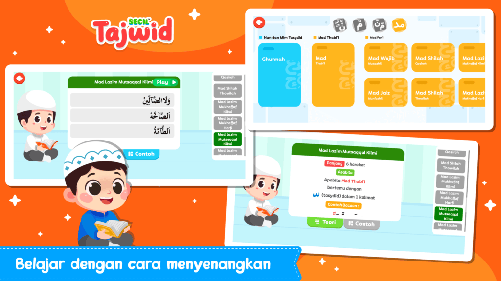 Screenshot Belajar Tajwid + Suara 4