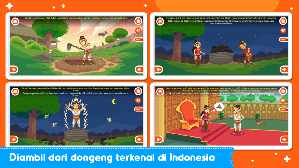 Screenshot Cerita Anak : Roro Jonggrang 3