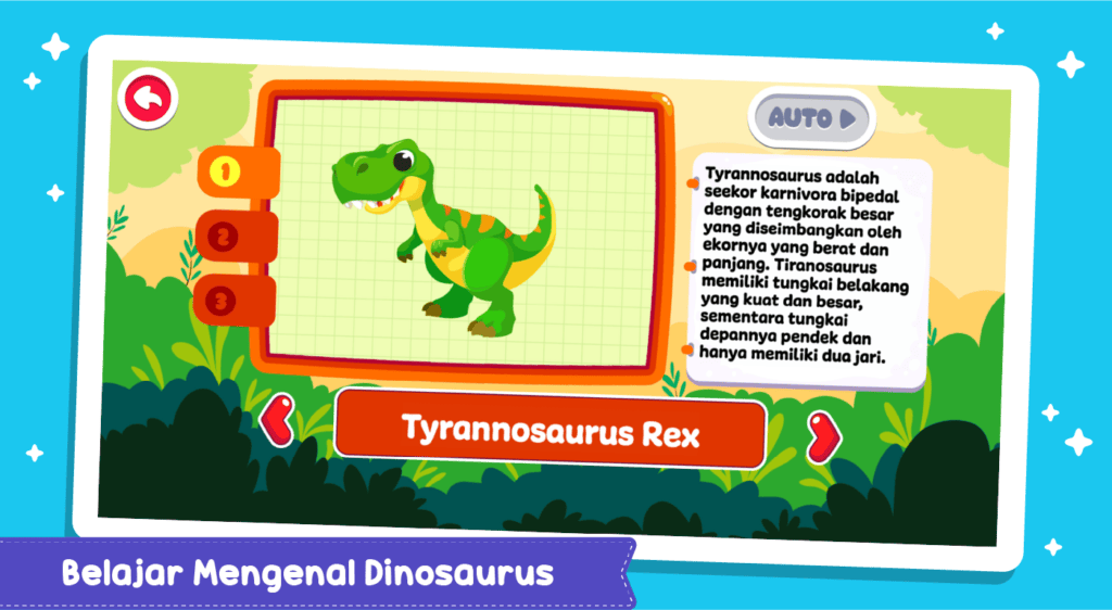 Screenshot Dinosaurus Ensiklopedia 3