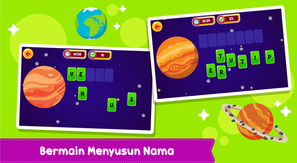 Screenshot Belajar Tata Surya Planet