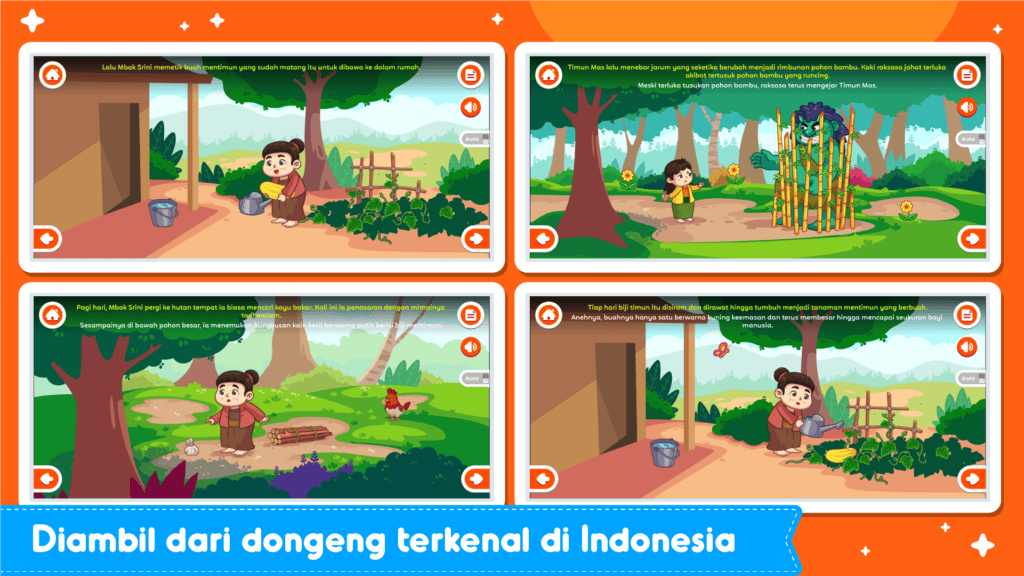 Screenshot Cerita Timun Emas & Raksasa 3