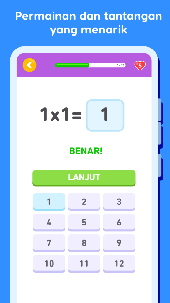 Screenshot Aritmatika – Latihan Berhitung 4