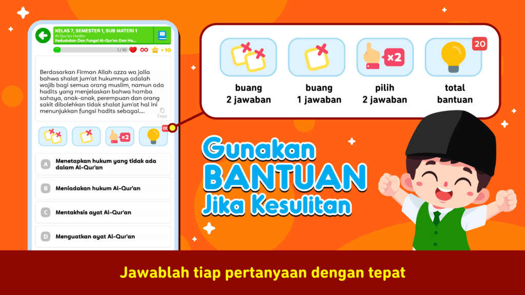 Screenshot Soal Ujian MTS + TKA 4