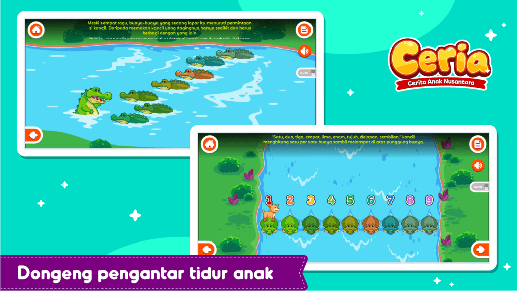 Screenshot Cerita Anak : Kancil dan Buaya 5