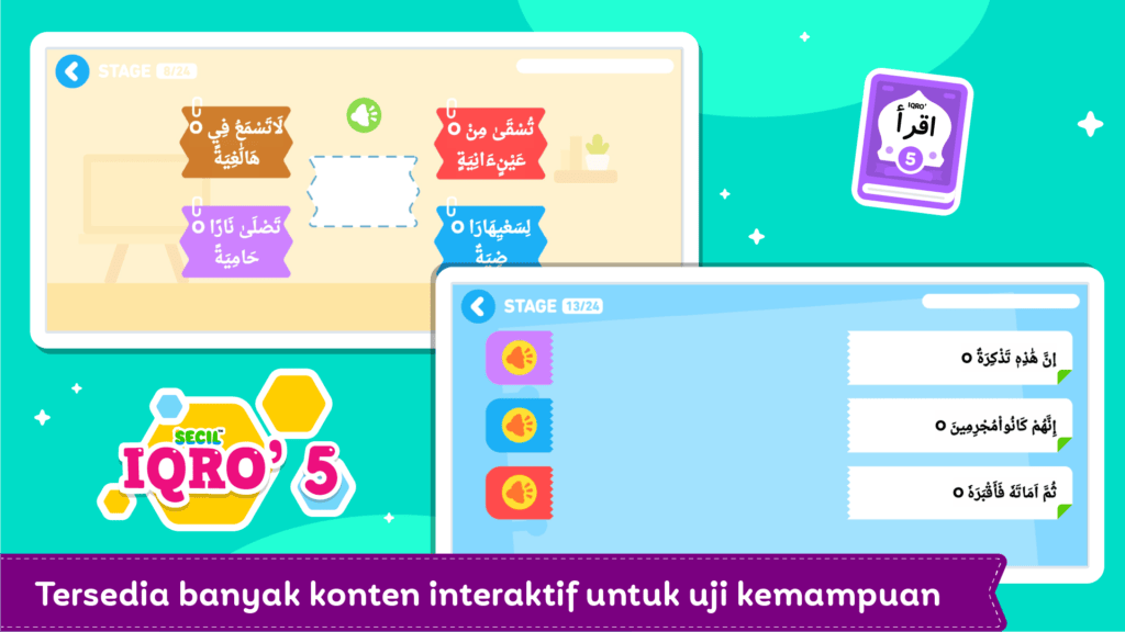 Screenshot Buku Iqro 5 + Suara