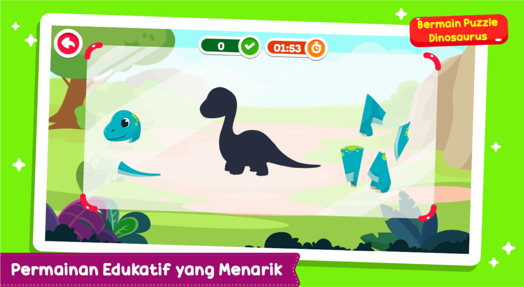 Screenshot Dinosaurus Ensiklopedia 2