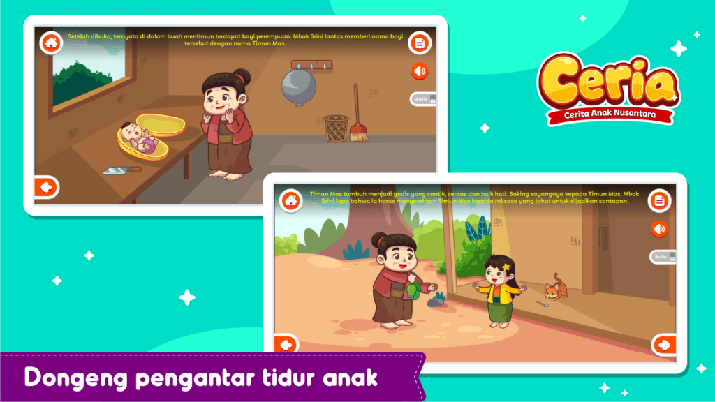 Screenshot Cerita Timun Emas & Raksasa 2