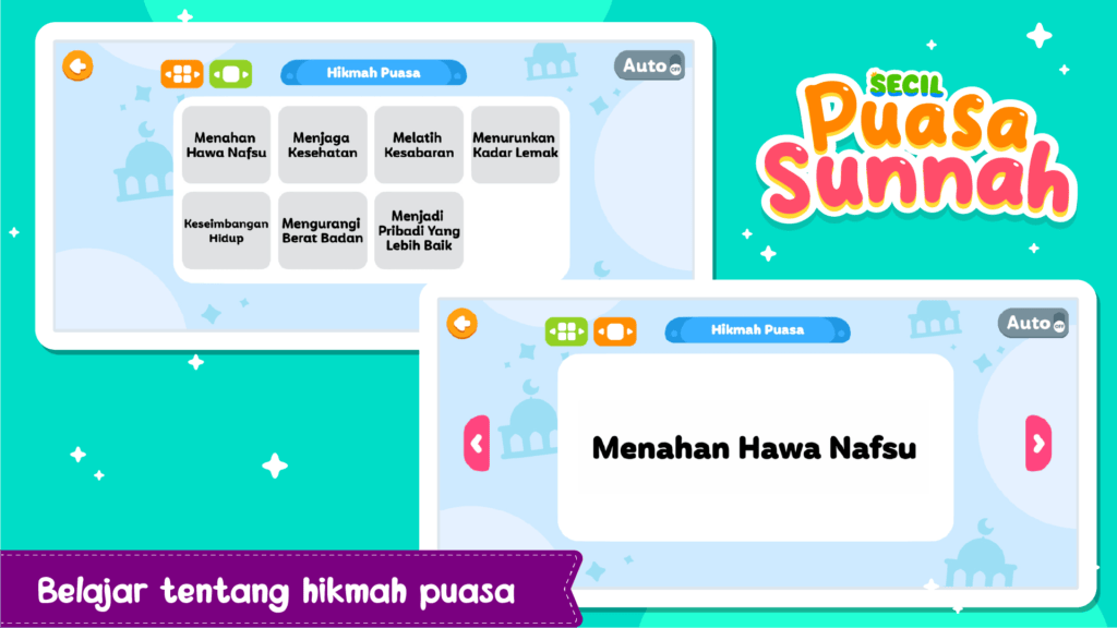 Screenshot Belajar Puasa Sunnah + Suara