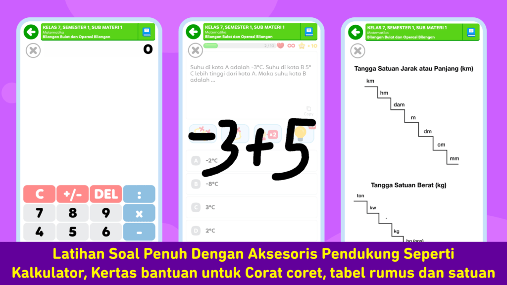 Screenshot Soal Ujian MTS + TKA 3