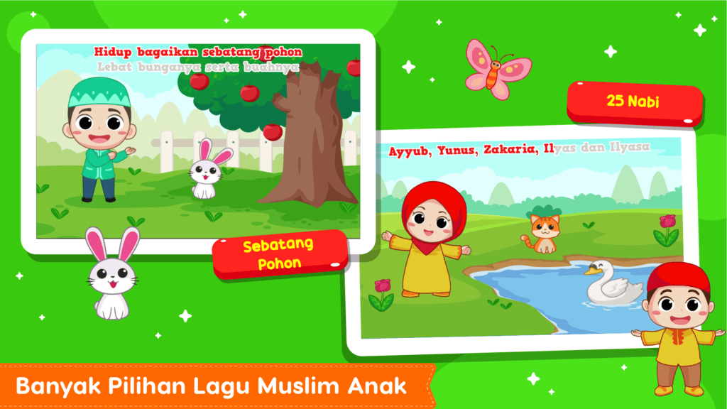 Screenshot Lagu Anak Muslim