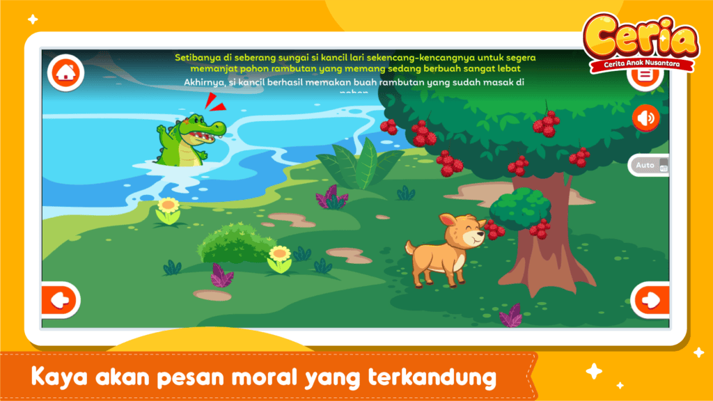 Screenshot Cerita Anak : Kancil dan Buaya 6