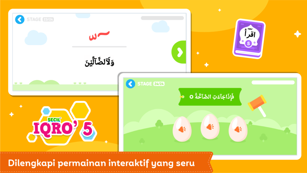 Screenshot Buku Iqro 5 + Suara