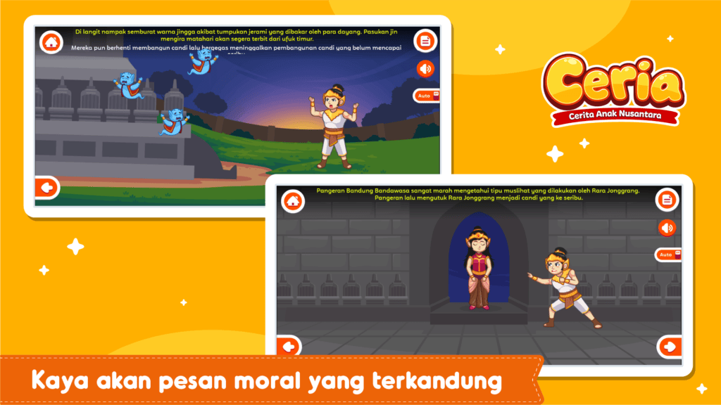 Screenshot Cerita Anak : Roro Jonggrang 1