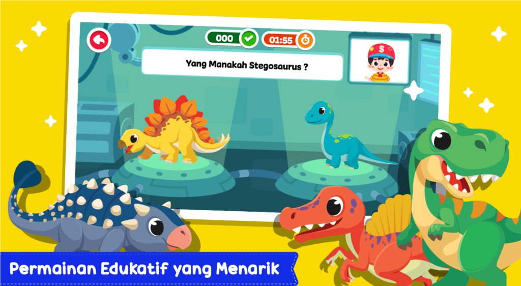 Screenshot Dinosaurus Ensiklopedia 1