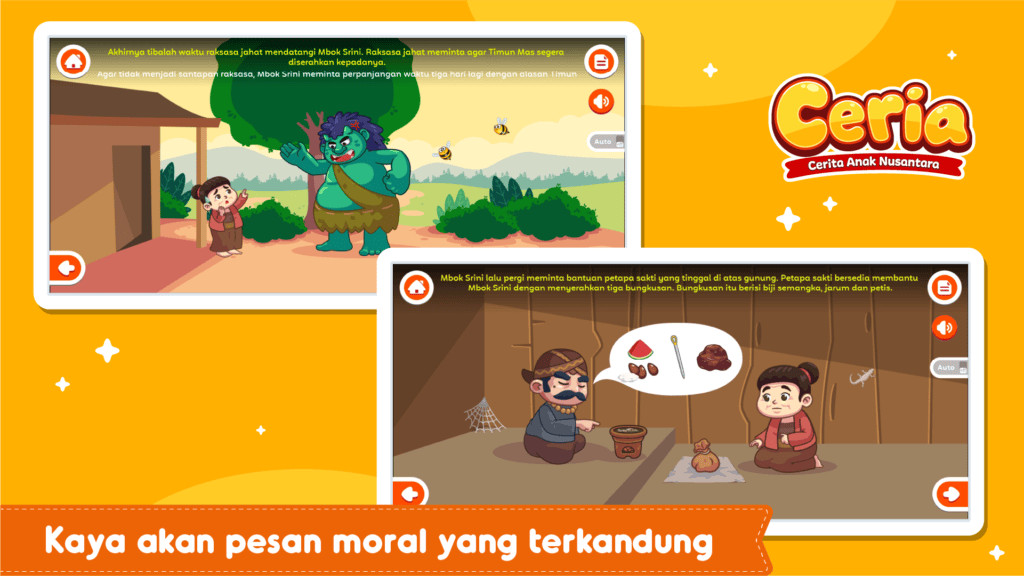 Screenshot Cerita Timun Emas & Raksasa 1
