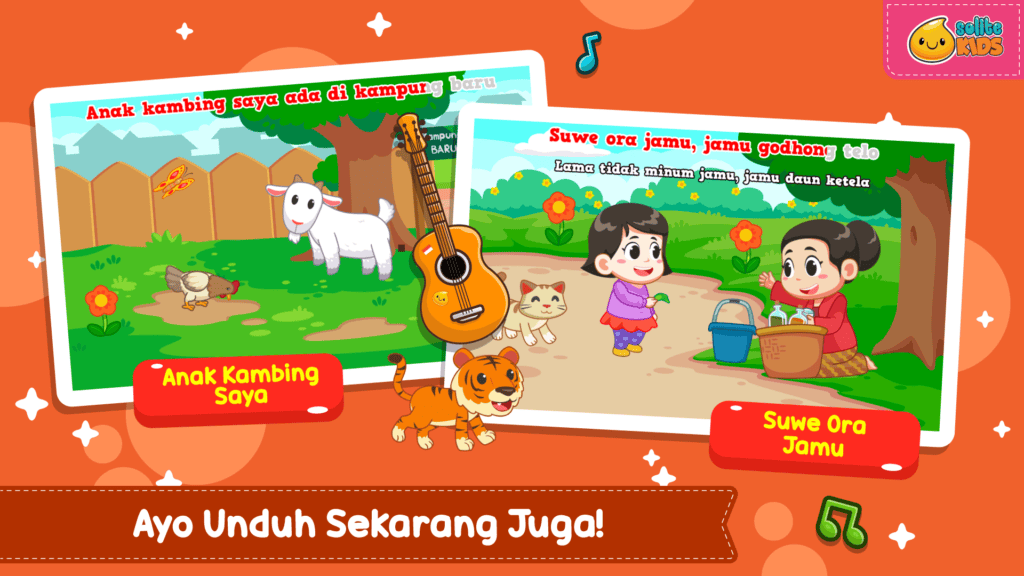 Screenshot Lagu Anak Daerah
