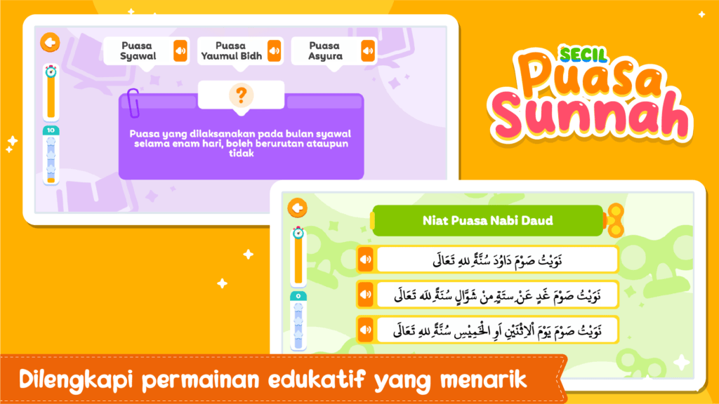 Screenshot Belajar Puasa Sunnah + Suara
