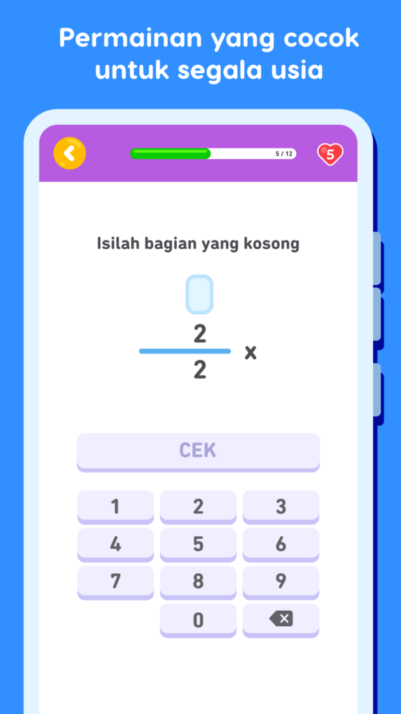 Screenshot Aritmatika – Latihan Berhitung 2