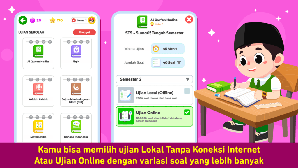Screenshot Soal Ujian MTS + TKA 2