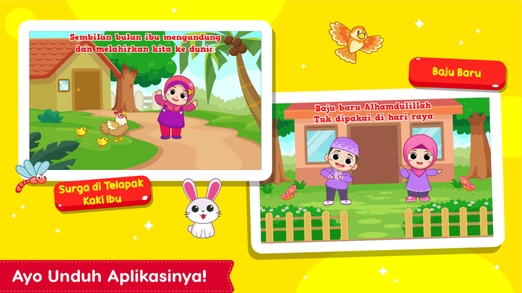 Screenshot Lagu Anak Muslim